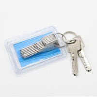 Cylindre de serrure de porte fiable à 8 clés, fabriqué en cuivre massif, offrant une protection antivol robuste pour les portes de maison.