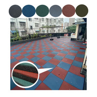 Top Sale Outdoor Square Gummi Fitness Gym Boden matte Gym Gummi boden fliesen