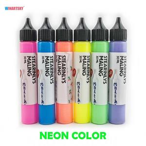 Juego de pintura de cera para velas de <span class=keywords><strong>18</strong></span> colores (30ml cada uno), pinturas artesanales no tóxicas para pintura artesanal de velas DIY - Product Image 2