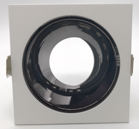 Design moderne, aluminium, MR16 GU10 LED, anti-éblouissement, léger, IP20, downlights et spots, cadres. Ventes directes d'usine
