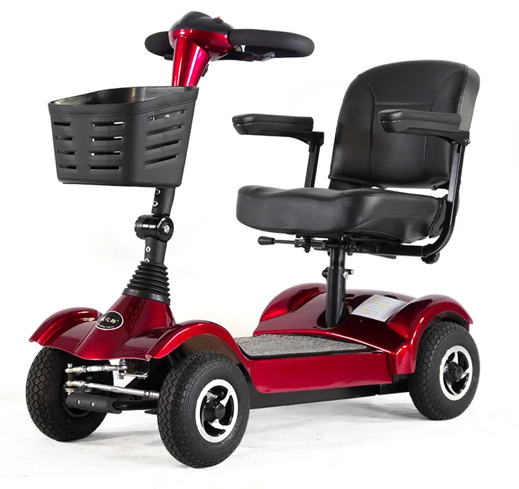 Katlanabilir sökmeye hareketlilik scooter engelli motosikleti mini elektrik motorlu scooter CE ISO ile WISKING 4023