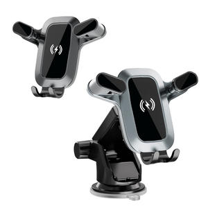 Support de téléphone pour voiture 2 en 1 <span class=keywords><strong>Chargeur</strong></span> sans fil 15W Charge rapide Fixation automatique <span class=keywords><strong>Chargeur</strong></span> sans fil pour voiture Support de téléphone - Product Image 1
