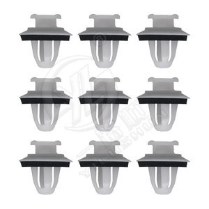 Smooth Sailing Car Trim Clip D907 Plastic For Bmw 3 Series 7 Series X3 Tailgate <b>Trunk</b> <b>Luggage</b> Box - Product Image 4