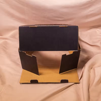 Revêtement UV personnalisé gaufrage imprimé ondulé basket-ball sphère enveloppe en papier boîte d'emballage pliable