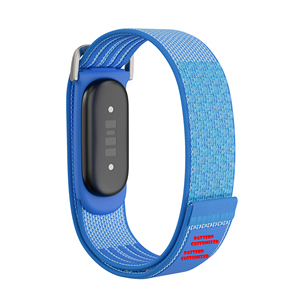 Sangle en nylon compatible pour Fitbit Air, avec logo personnalisé, édition spéciale, étiquette en époxy, remplacement, petite quantité - Product Image 1