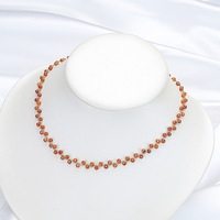 Pierres précieuses naturelles, cristal de quartz, tourmaline, agate, perle naturelle, aigue-marine, bijoux pour hommes et femmes, accessoires, perles, collier