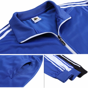 Los hombres de manga larga <span class=keywords><strong>traje</strong></span> de <span class=keywords><strong>terciopelo</strong></span> Jogging al aire libre formación sudadera Kit - Product Image 5