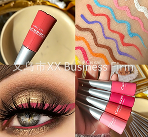 Crayon <span class=keywords><strong>Eyeliner</strong></span> Coloré pour Maquillage Scène COS, <span class=keywords><strong>Eyeliner</strong></span> Peint Longue Tenue Imperméable Anti-Bavures Blanc Jaune <span class=keywords><strong>Orange</strong></span> - Product Image 6