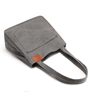 Factory Direct Sale Canvas Shopping Travel Crossbody Tote Bag Outdoor <b>Sling</b> <b>Shoulder</b> Messenger Women Handbag - Product Image 6