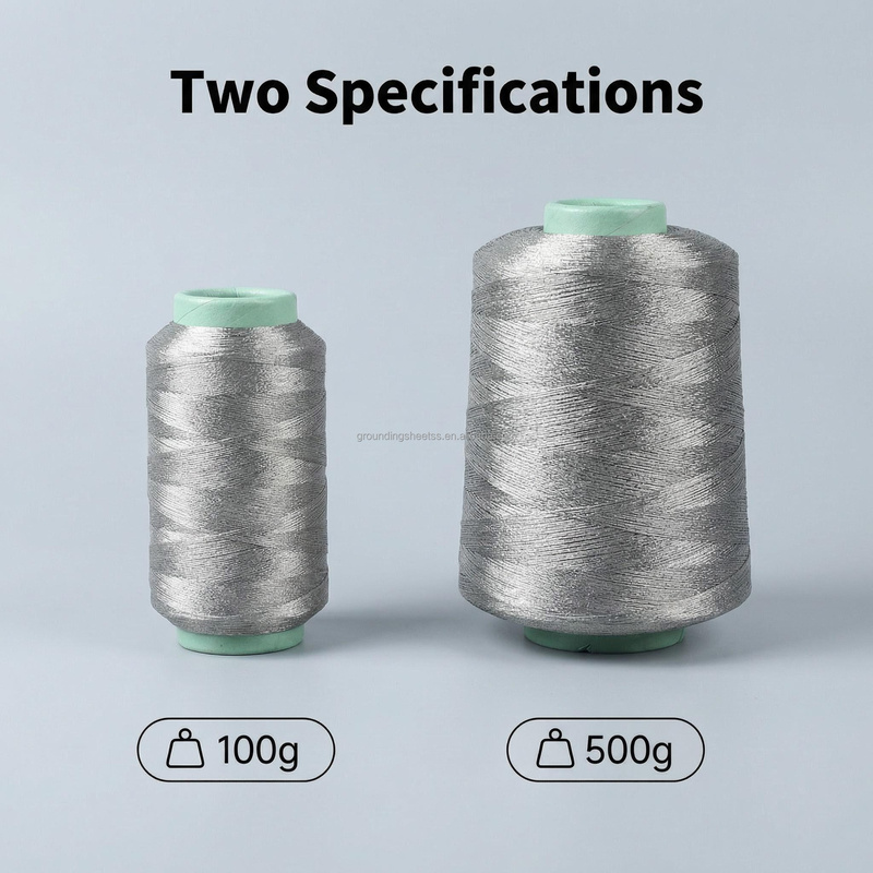 Conductive Silver Fiber Yarn Excellent EMI