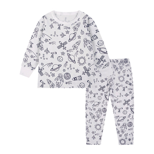 Pyjama à Tricoter Soi-Même pour Enfants, Motif Dinosaure de Dessin Animé, Kit de Pyjama DIY pour Enfant, Expédition en 5 Jours - Product Image 4