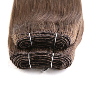 Extensiones de Cabello Humano Remy Virgen 100% Chino KSWIGS de Fábrica OEM, 20 Pulgadas 1 #   Máquina de doble trama, resistente y sin enredos - Product Image 3