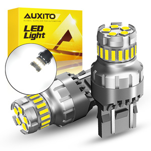 Ampoules LED Auxito améliorées 7443 blanches, 400 % plus lumineuses, remplacement pour feux arrière, feux de recul, feux de jour (DRL) et feux de stationnement, 2 pièces - Product Image 1