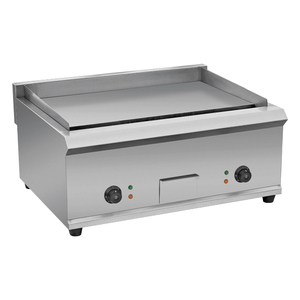 Opération Simple 220V CE Comptoir électrique <span class=keywords><strong>Plaque</strong></span> rainurée complète Cuisson du boeuf <span class=keywords><strong>Plancha</strong></span> Grill <span class=keywords><strong>Plaque</strong></span> chauffante électrique - Product Image 3