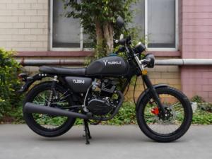 รถจักรยานยนต์ยี่ห้อ YUANLU รุ่น YL200 <span class=keywords><strong>Retro</strong></span> ความจุ 200 ซีซี คุณภาพสูง พร้อมระบบเกียร์ 5 สปีด ขับเคลื่อนด้วยโซ่ ระบบจุดระเบิดแบบ C.D.I. ความเร็วสูงสุด 80 กม./ชม. - Product Image 4