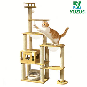 <span class=keywords><strong>Arbre</strong></span> à <span class=keywords><strong>chat</strong></span> en bois écologique de style <span class=keywords><strong>simple</strong></span>, nid supérieur, structure d'escalade, <span class=keywords><strong>arbre</strong></span> à <span class=keywords><strong>chat</strong></span> familial d'intérieur - Product Image 1