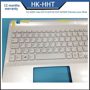 HK-HHT Nouveau pour <span class=keywords><strong>SONY</strong></span> <span class=keywords><strong>Vaio</strong></span> SVF15 <span class=keywords><strong>SVF152</strong></span> SVF1521E6E Repose-poignets CZ Clavier d'ordinateur portable Blanc - Product Image 4