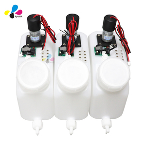 Cartucho de tanque de tinta Eco Ink DTF de 1.5L con filtro de aire Motor agitador alarma tintas blancas Sub tanque UV a granel Dtf tanque de tinta blanca - Product Image 5