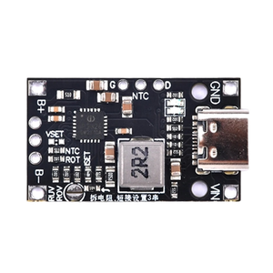 Módulo Boost de carga de batería de litio USB tipo C 2/3S BMS 15W 8,4 V 12,6 V 1.5A soporte equilibrado Placa de carga rápida - Product Image 5