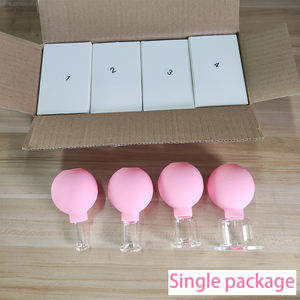 Gelas bekam vakum pijat wajah, untuk perawatan kulit anti-selulit produk bekam tradisional Cina - Product Image 5