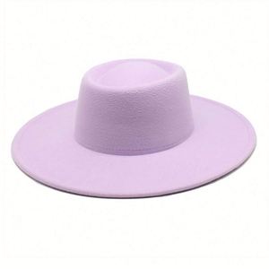 Chapeau Fedora Tendance et Élégant pour Femme, Bord Large de 9,5 cm, Personnalisable, en Coton, Idéal pour Soirées, Spectacles, Événements Décontractés, Pêche, Affaires et Activités de Plein Air - Product Image 3