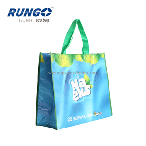 <span class=keywords><strong>Bolsa</strong></span> de mano ecológica, bolsos de mano plegables, <span class=keywords><strong>Bolsa</strong></span> promocional tejida reutilizable de PP, <span class=keywords><strong>Bolsa</strong></span> para <span class=keywords><strong>Super</strong></span> Mercado - Product Image 2