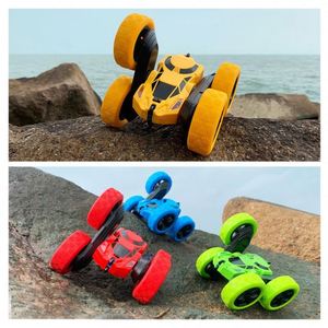 Threeking - Coches de Acrobacias a Control Remoto con Luces, Conducción a Doble Cara, Giros de 360 Grados, Juguete Giratorio, Regalos - Product Image 3