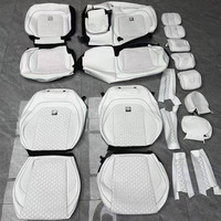 Kit de revêtement intérieur en cuir complet de luxe pour Mercedes Benz Classe G W463 W464 W465, accessoires de voiture personnalisés