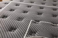 Magasins de matelas de haute qualité près de chez moi reine king size 180x200 meilleurs matelas à ressorts en mousse à mémoire de forme enroulés dans une boîte colchon