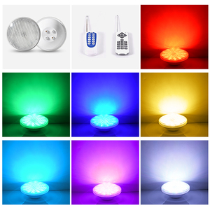 Lampe LED PAR56 réglable 12V 12W 25W, étanche IP68, <span class=keywords><strong>ampoule</strong></span> de remplacement sous-marine en ABS pour piscines - Product Image 2