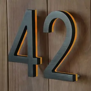 Boyang Hoge Kwaliteit Groothandel Led Roestvrij Staal Backlit Letter 3d Metal Channel Letter Signage Van Teken Fabrikanten