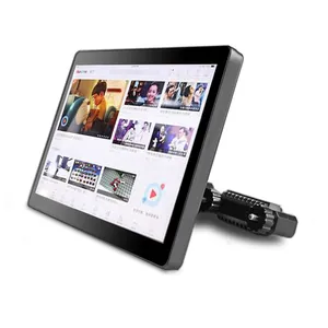 Android os WIFI 3G 4G GPS bus taxi digital signage media player 10 inch touch screen tablet for advertising