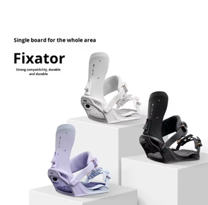 CHANRICH Fixations <span class=keywords><strong>de</strong></span> <span class=keywords><strong>ski</strong></span> alpin pour homme Fermeture à glissière Quick-Wear All-Terrain Freestyle Beginner Alpine DIN 7.5 - Product Image 5