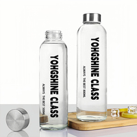 Grande bouteille d'eau de soda en verre réutilisable 750 Cl d'hôtel vide moderne pour restaurant et réfrigérateur
