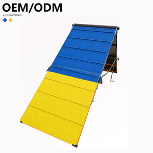 छोटे मध्यम आकार के आउटडोर चपलता प्रशिक्षण उपकरण कस्टम प्लास्टिक ए-बोर्ड कुत्ते प्रशिक्षण पेशेवर ए-फ्रेम फैशन - Product Image 4