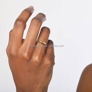 Anillo de Lujo para Mujer, Joyería de Diamantes, Accesorios de Boda, Anillos de Compromiso de Oro Amarillo de 9K con Diamantes Naturales para Mujer - Product Image 5