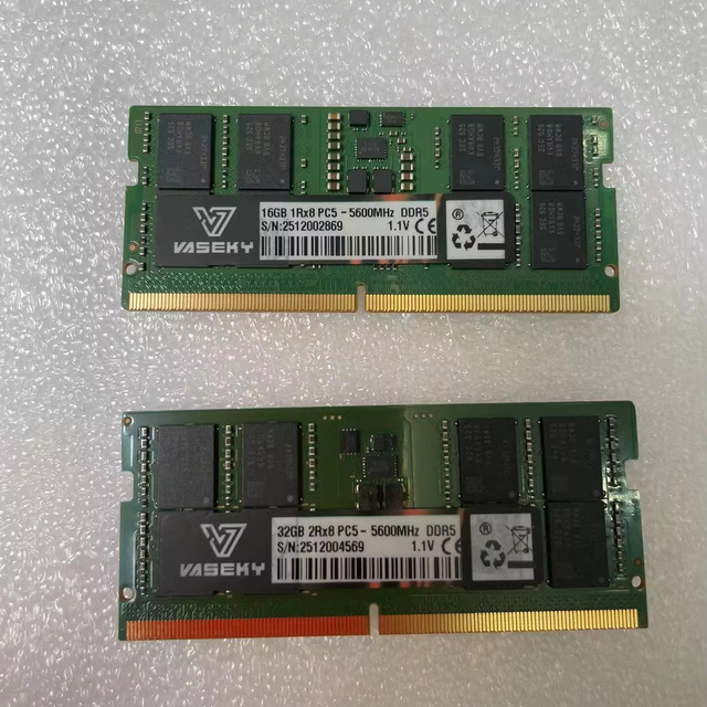 High-Speed Memory Upgrade for 2024-2026 Notebooks 16GB 32GB DDR5 SODIMM 5600MHz Laptop RAM