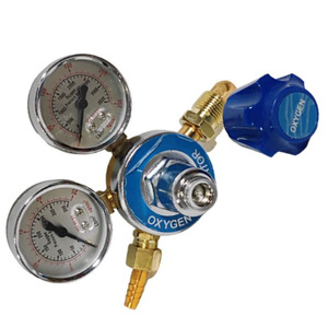 Régulateur de pression d'oxygène, régulateur de pression de bouteille de gaz, vanne de réduction de pression, manomètre d'oxygène, manomètre d'acétylène, propane - Product Image 1