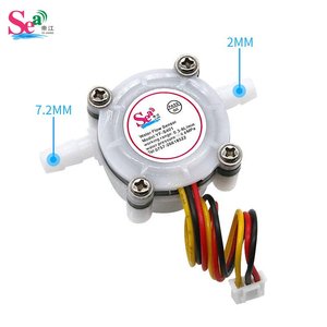 DIJIANG Vente en gros S401 Capteur de débit de liquide à turbine POM 0,5-3L/min pour café/bière/lait, mesure précise du débit de micro-liquides POM - Product Image 1