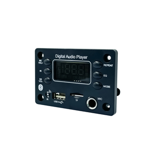 12V LED Color Dancing Display 12V Car Audio Speaker Micrófono MP3 Decodificador Board <span class=keywords><strong>Bluetooth</strong></span> MP3 Player <span class=keywords><strong>Module</strong></span> - Product Image 2
