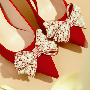 Venta Caliente Directo de Fábrica, Nuevos Zapatos de Novia Elegantes y Sexys para Mujer - Product Image 5