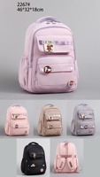 Sac à dos scolaire mignon pour petite fille avec porte-monnaie, grande capacité, sac à dos scolaire, mochilas, sacs à dos scolaires pour filles