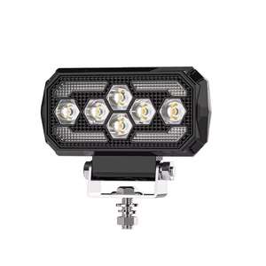 Luz de Trabajo LED Cuadrada de 5 Pulgadas, 40W, 6000 Lúmenes, 9-36V, Faro Auxiliar Todoterreno para Auto, Camioneta y Vehículos Off-Road - Product Image 2