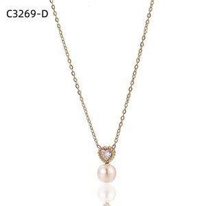 สร้อยคอแฟชั่น C3269 สำหรับผู้หญิง เครื่องประดับคุณภาพสูง - Product Image 2