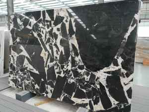 SH đá Noir Grand Antique Đen phiến đá cẩm thạch tuyệt vời cổ phong cách tự nhiên Nội Thất Tường sàn đá cẩm thạch sàn cho bàn - Product Image 3