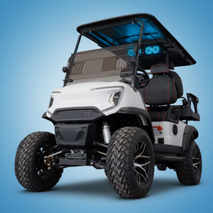 Carrito <span class=keywords><strong>de</strong></span> Golf Eléctrico <span class=keywords><strong>de</strong></span> 4 Plazas Más Vendido con Batería <span class=keywords><strong>de</strong></span> Litio <span class=keywords><strong>de</strong></span> 48V para Uso en Campos <span class=keywords><strong>de</strong></span> Golf y Comunidades - Product Image 1