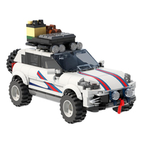 FiveStar 578 pièces MOC créatif célèbre Mini voiture modèle bloc de construction véhicule brique construction jouets pour enfants