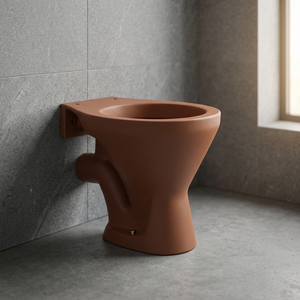 Luxury Magenta Vitrosa Anglo Indian Ceramic EWC S/P <b>Trap</b> Commode Floor Mounted Bathroom Toilet Pan Toilet Chair - Product Image 6