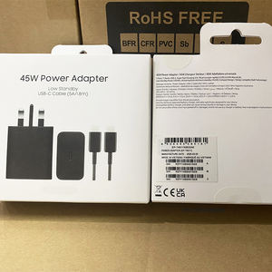 US EU UK Plug 45W Samsung <b>Charger</b> Type C Power <b>Adapter</b> Fast Charging <b>Charger</b> for Samsung Galaxy S20 for Samsung S21 S21+ - Product Image 3
