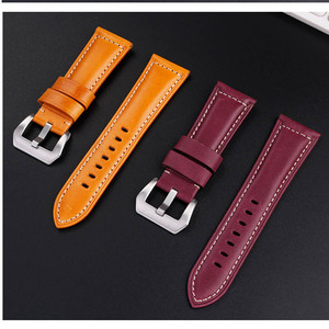 <span class=keywords><strong>Bracelet</strong></span> de montre en <span class=keywords><strong>cuir</strong></span> véritable ciré Vintage Oli pour <span class=keywords><strong>Samsung</strong></span> <span class=keywords><strong>Galaxy</strong></span> <span class=keywords><strong>Active</strong></span> 26mm accessoires de <span class=keywords><strong>bracelet</strong></span> de montre en <span class=keywords><strong>cuir</strong></span> - Product Image 4